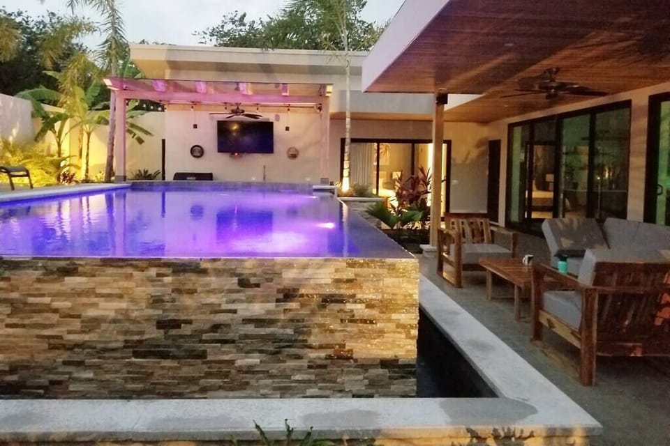 Watch the big game from the pool while enjoying a cocktail at the swim-up bar!