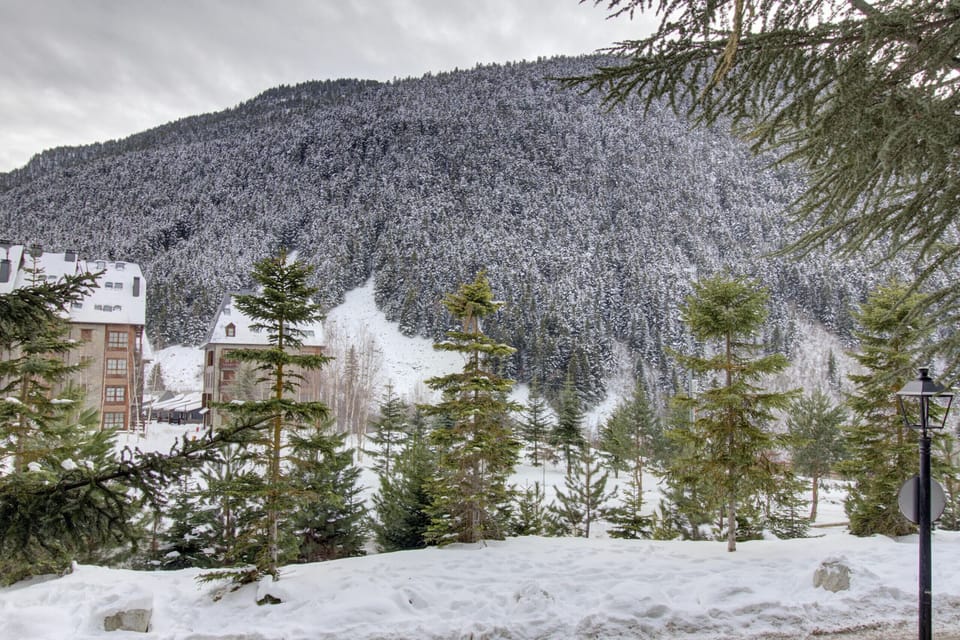 Eth Turcalh is a renovated apartment for 5 people in Baqueira center with spectacular mountain views.