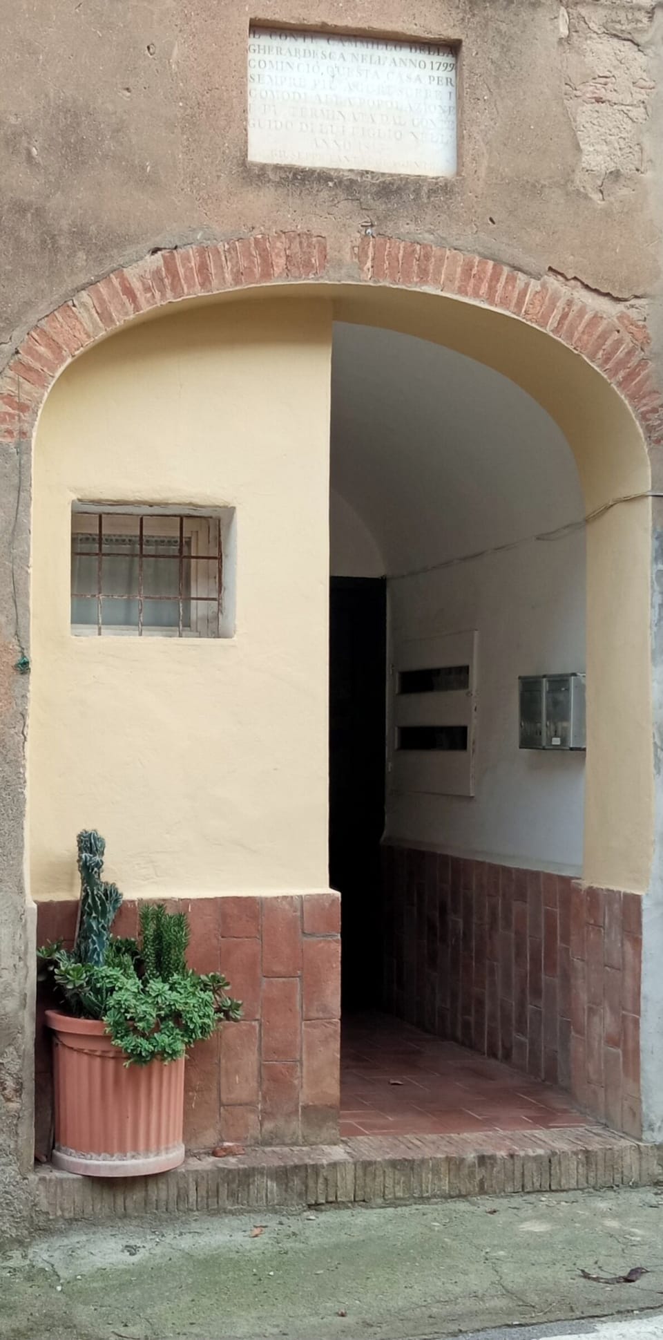 Exterior detail