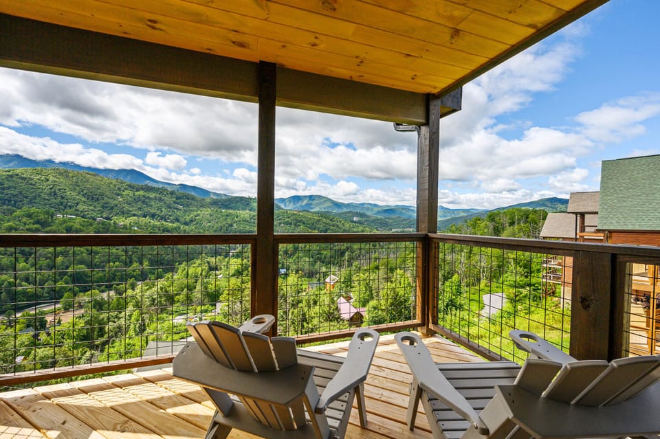 Second private balcony off an upper-level king bedroom