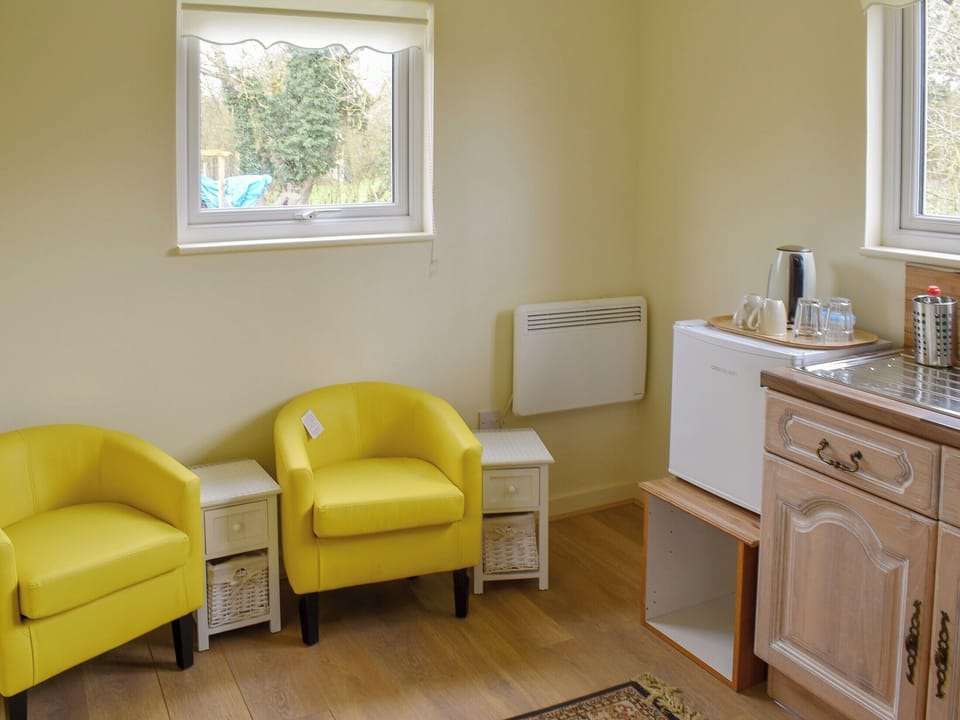 Interior | Shepherds Hut 1 in Kent - The Shepherds Huts at Laddingford, Laddingford, near Maidstone