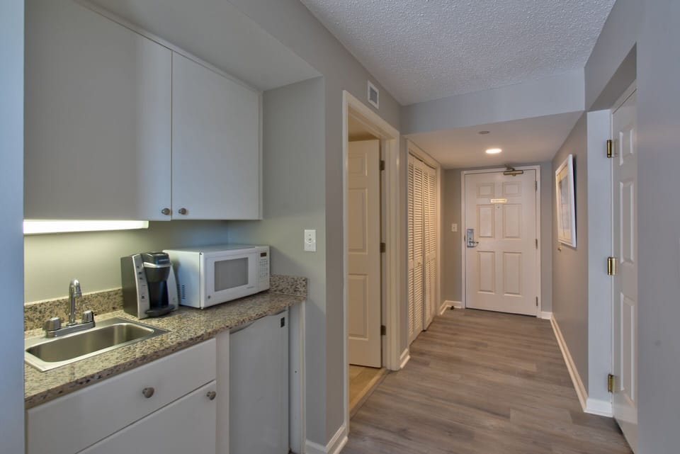 Bed#3, is a second master bedroom with its own kitchenette and full bathroom 