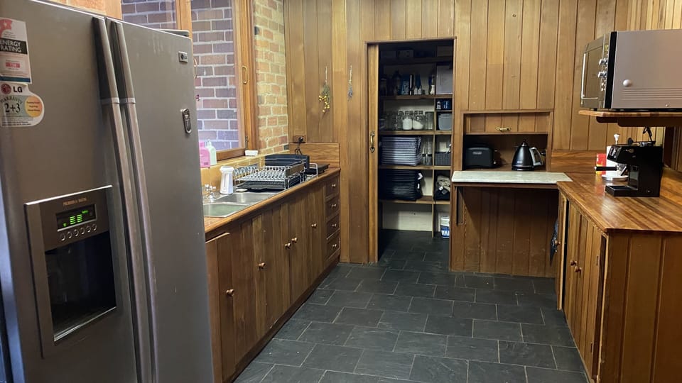 Kitchen with all the modern ameneties
