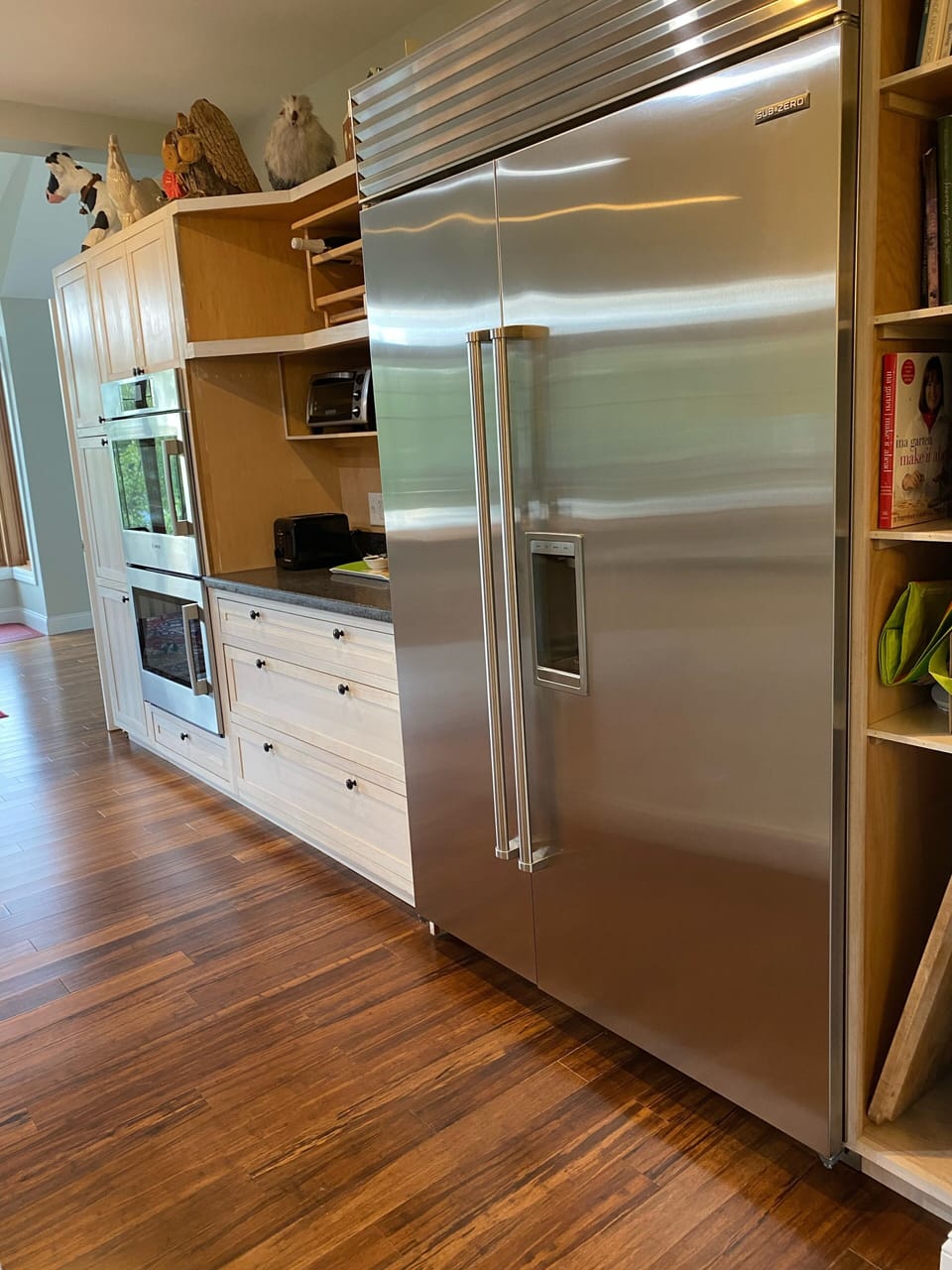 Large Subzero fridge and freezer
