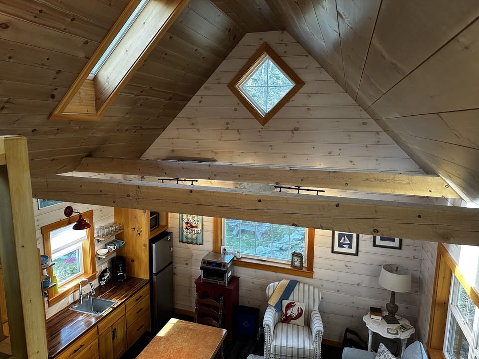 View from loft.