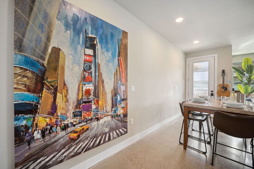 Dining Area | Easy access to main floor patio with outdoor dining!