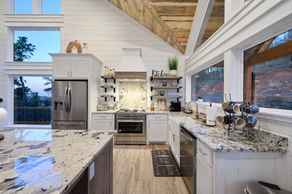 The kitchen is equipped with all the amenities!