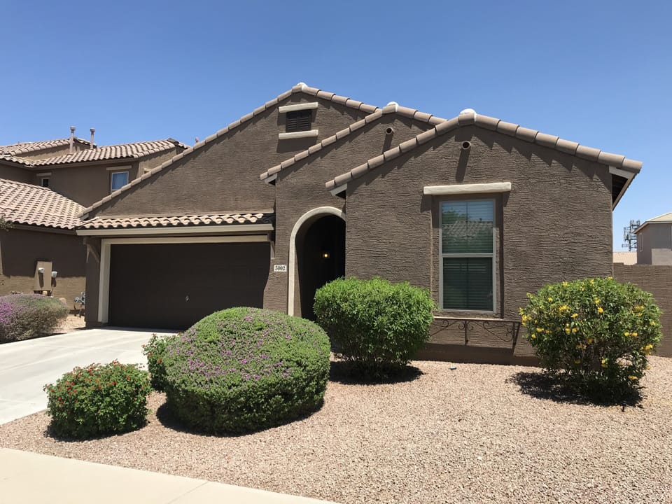 Front of Home looking North

