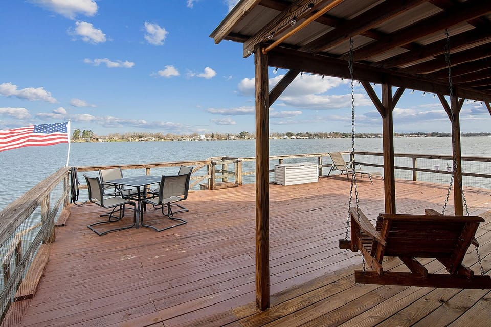 Outdoor Area equipped with Gas Grill