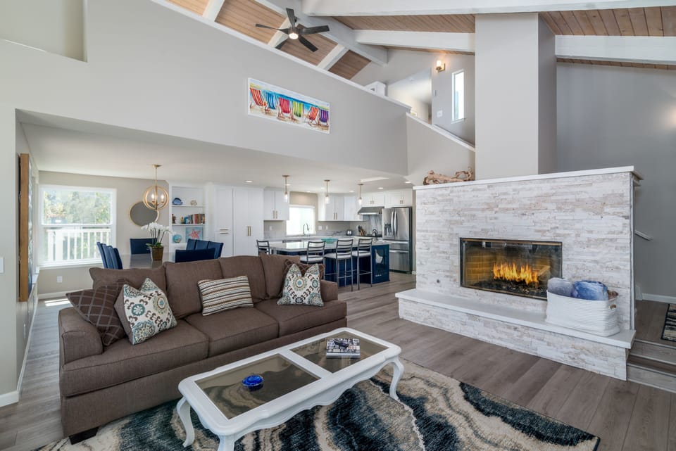 Open Concept so everyone can gather together comfortably