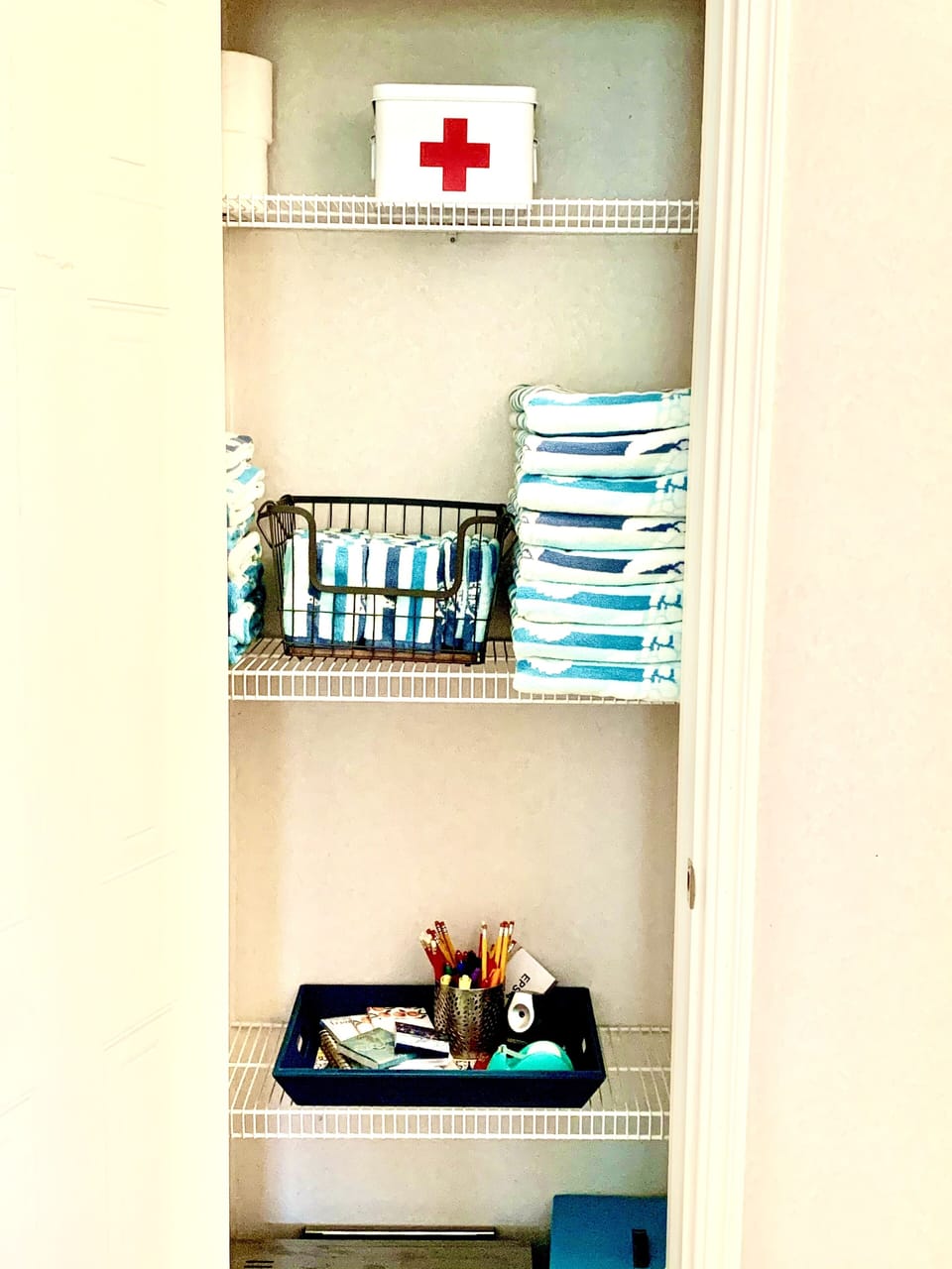 Guest hall closet 
