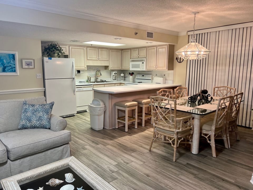 Kitchen and dining