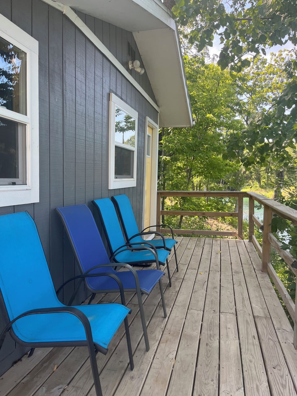 Front deck