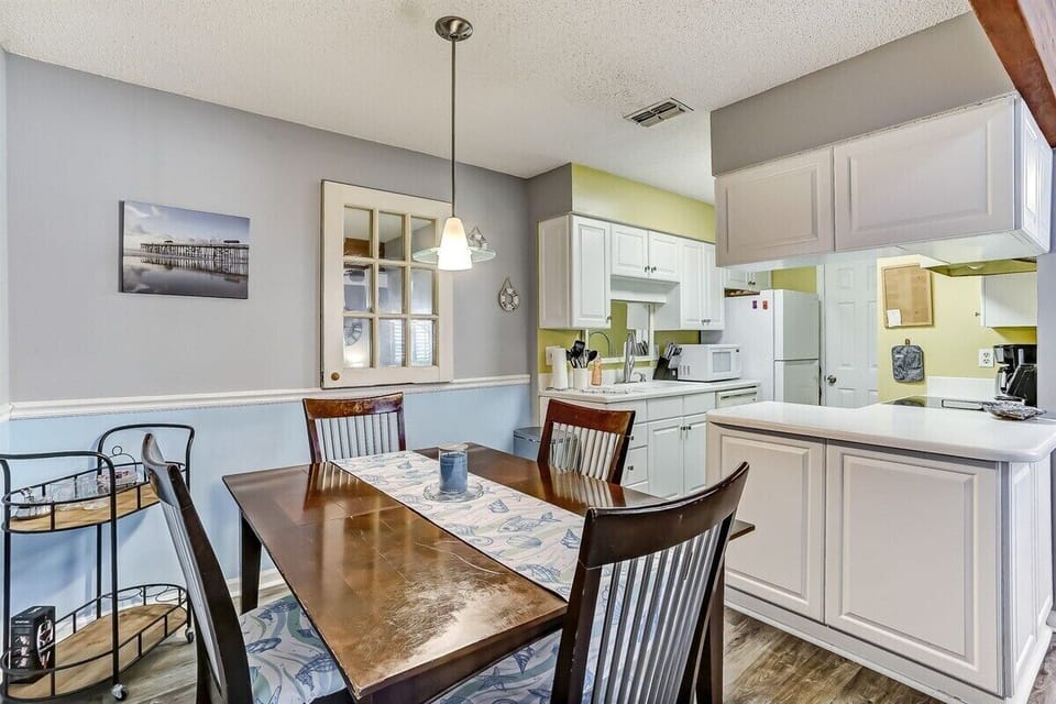 Dining Area Opens to Kitchen
