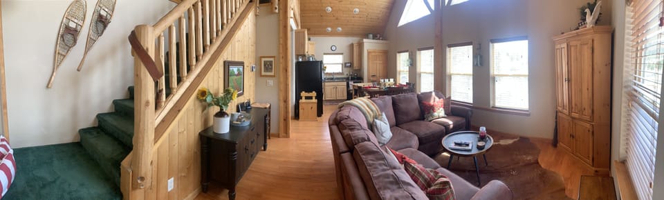 Enter into main room.  Picture is panoramic.