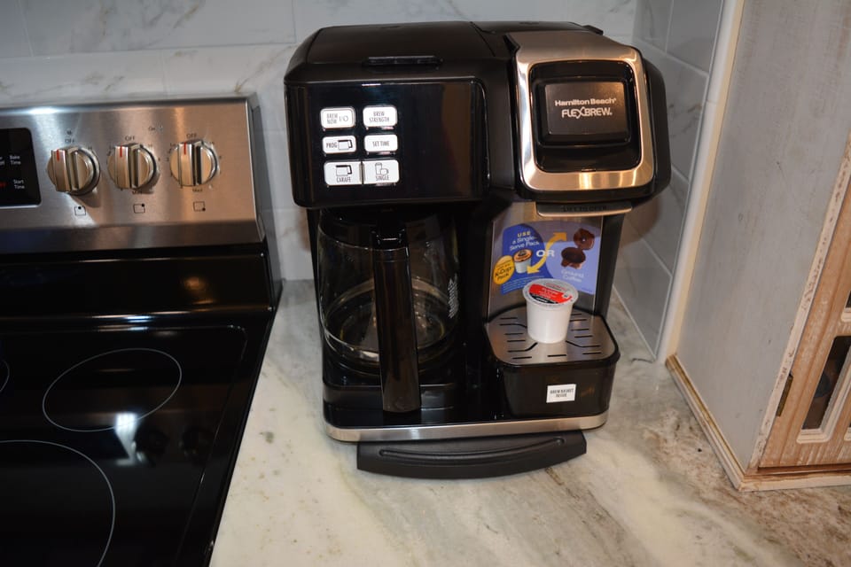 Combo coffee maker