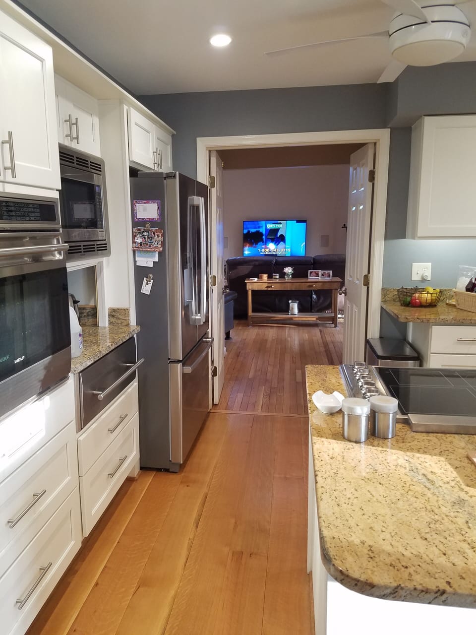 Pet friendly wide plank quartersawn oak floors