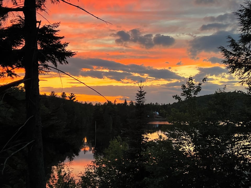 Leave the world behind.