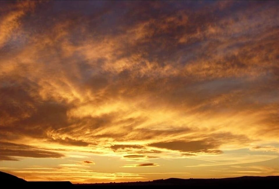 Gorgeous summer sunset