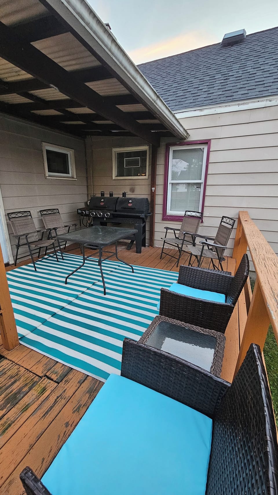 Back Patio Porch n Grill