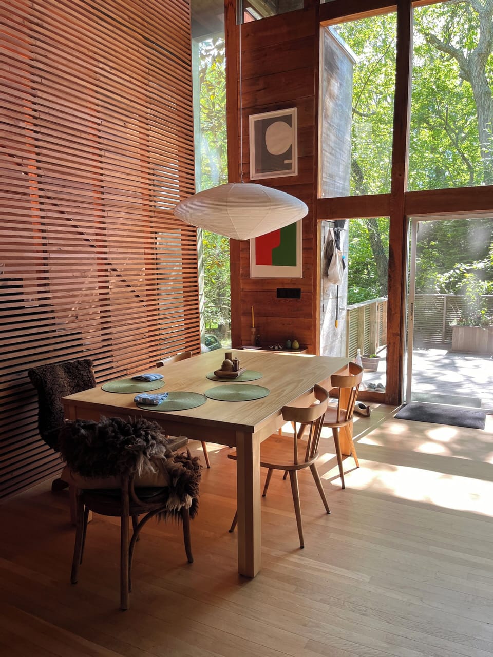 Dining area 2. Table sits 6-8
