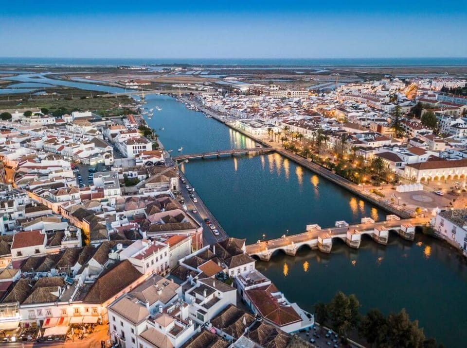 The beautiful city Tavira is only 15 km away