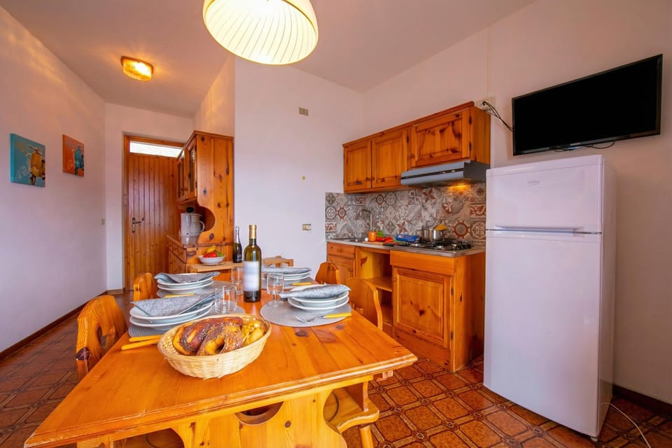 Kitchen and dining area