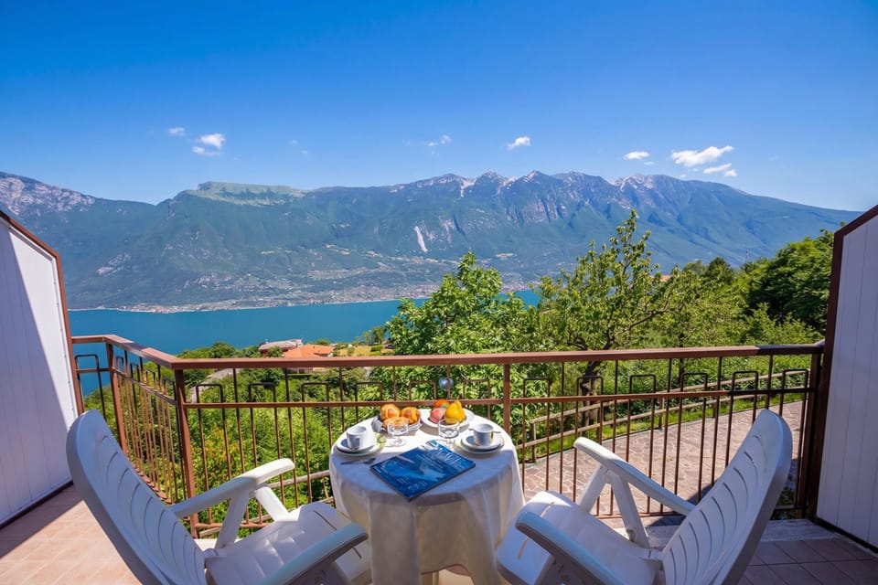 The balcony for outdoor dining