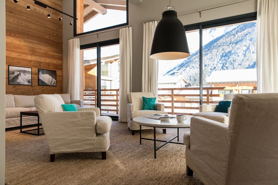 Comfortable lounge area