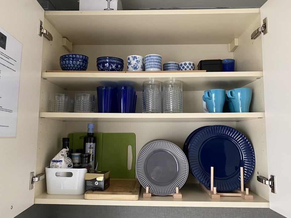 Plates and  Glasses provided 
