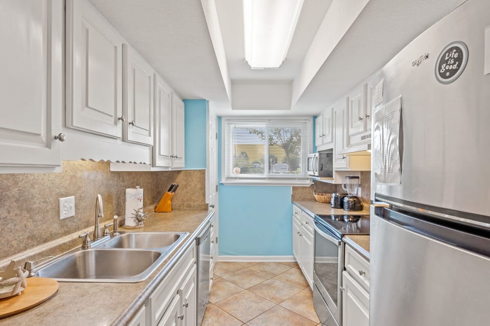 Well Stocked Kitchen for you to cook all your meals