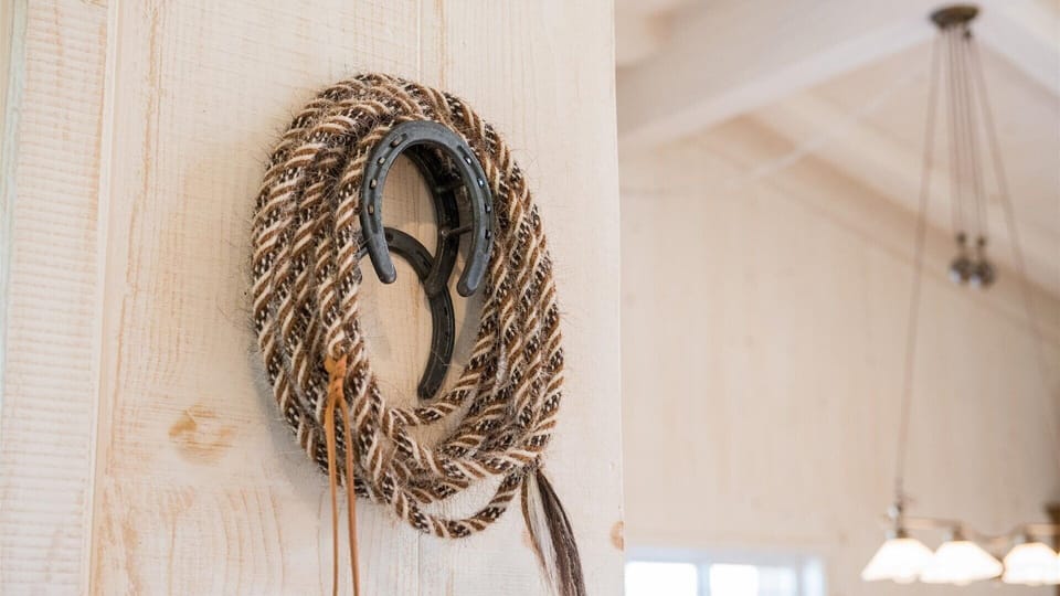 Charming touches throughout the home remind you of the ranch and working creamery