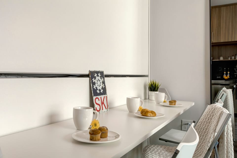Multi-Purpose Shelf - Set up Your Laptop or have a Meal or Snack