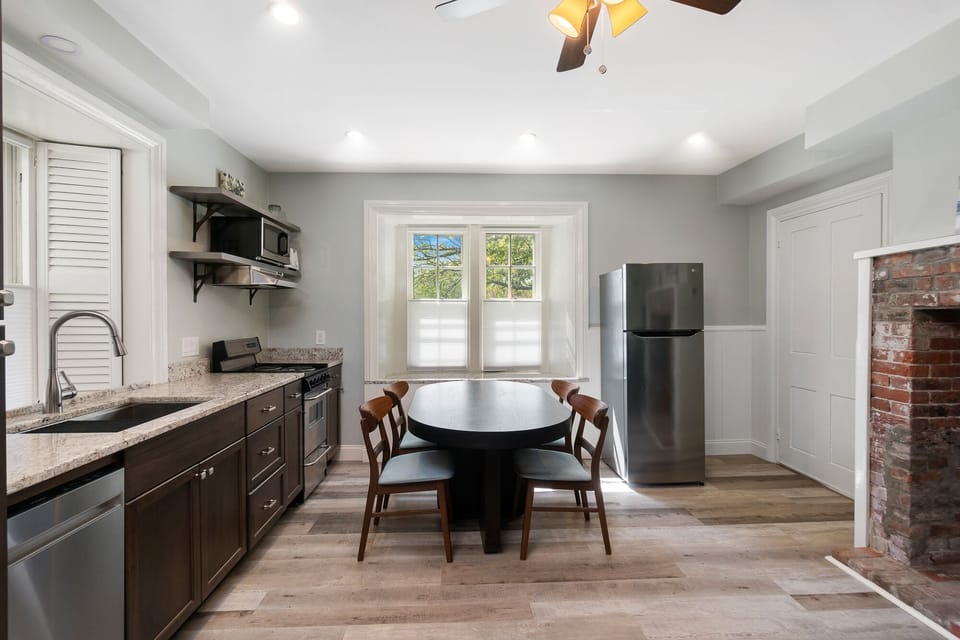 View from Living Area to Kitchen 