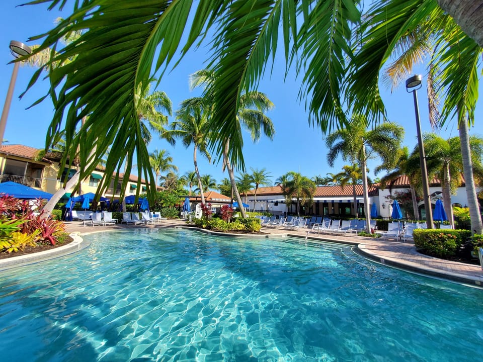Zero Entry Family Pool with Waterfall