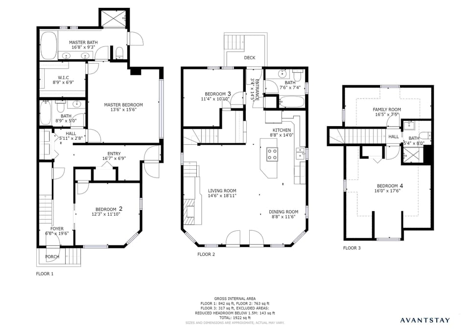 Floor plan of Raddon.