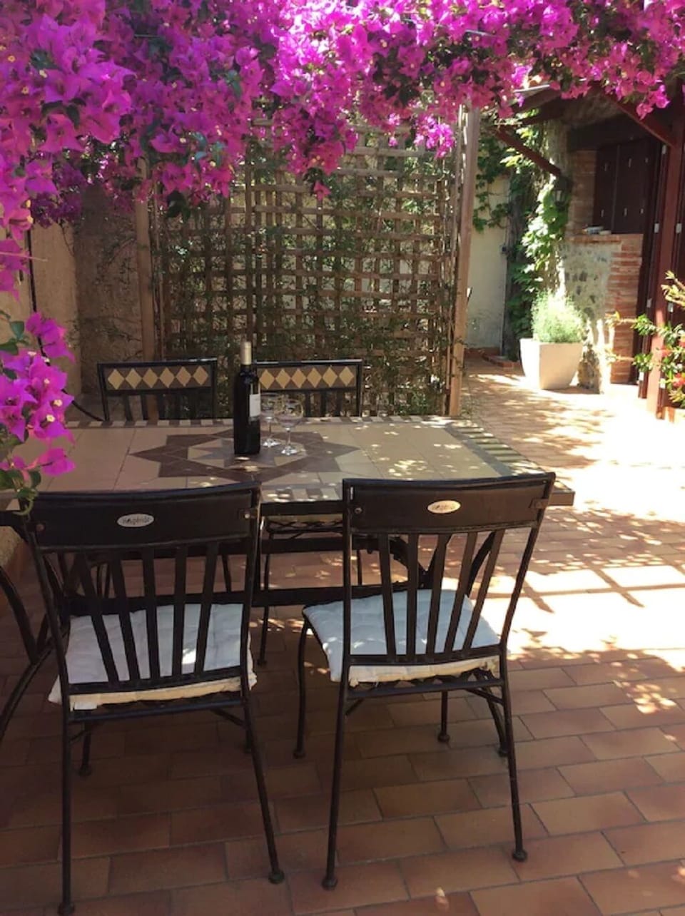 Ground floor terrace