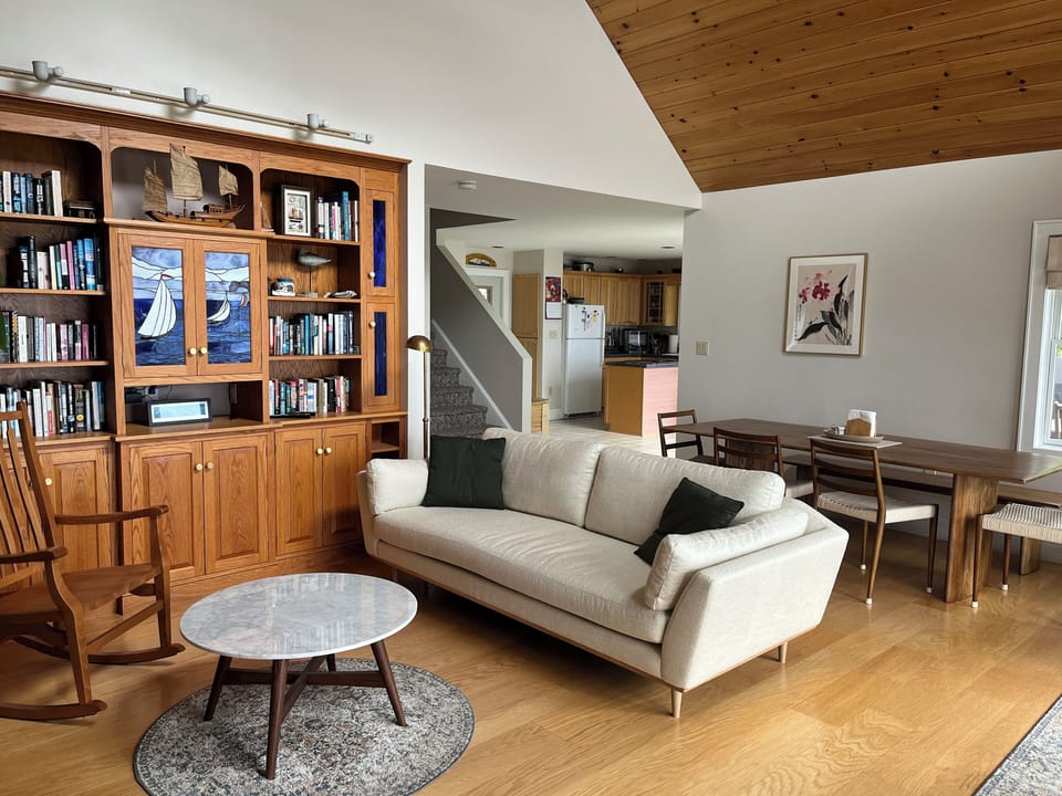 Books and board games can be found in the built-in