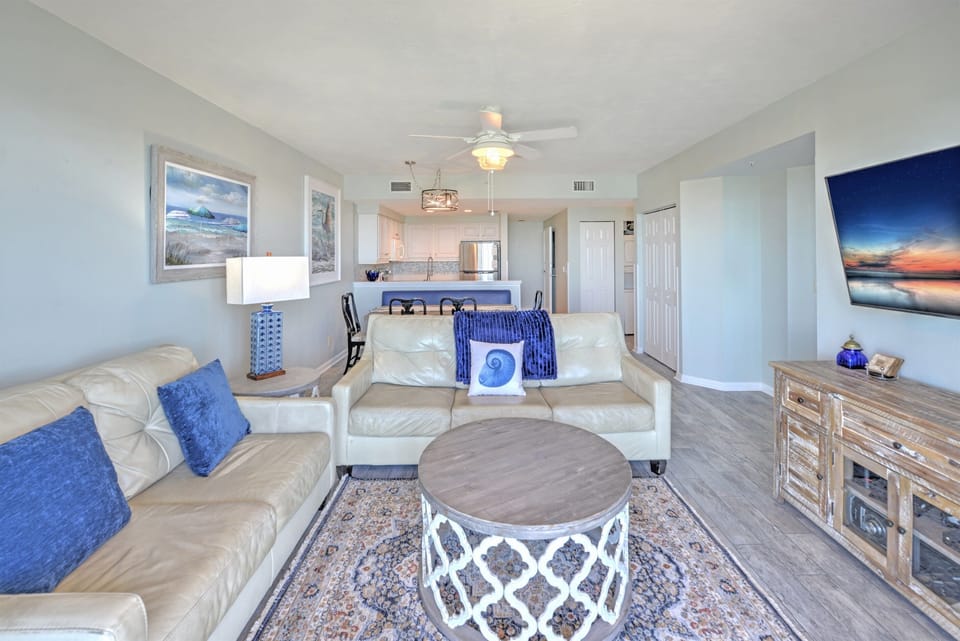 Comfortable sofas ideal for movie nights