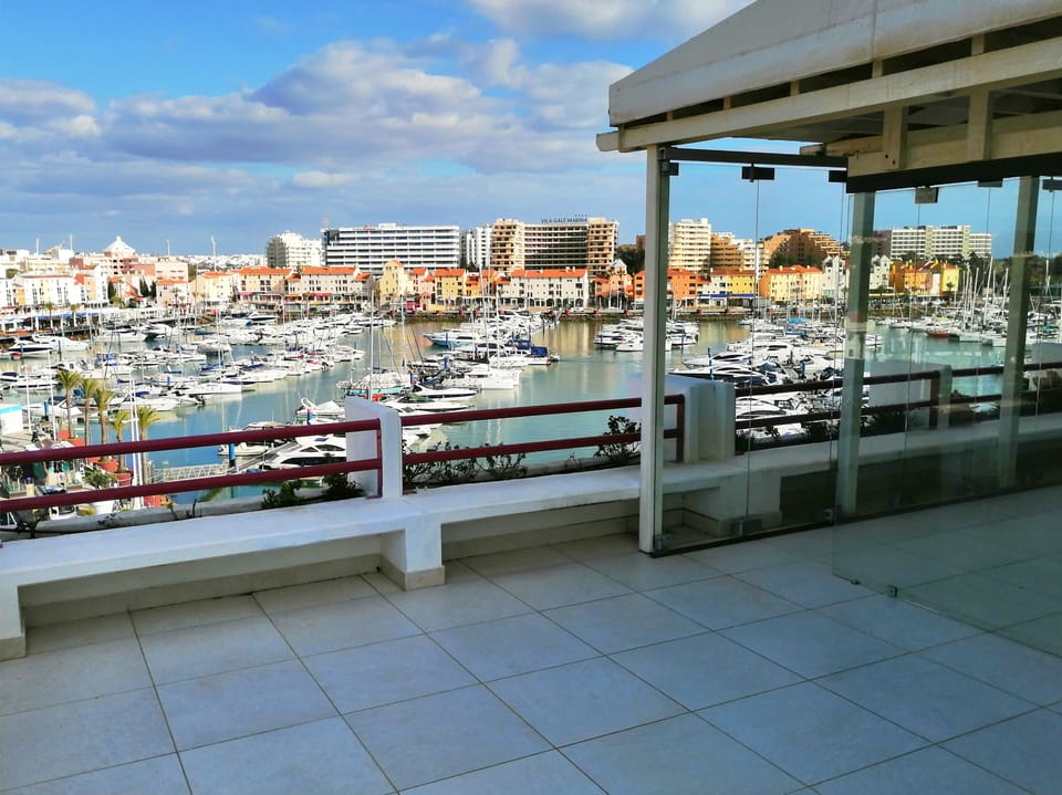 Terraço vista Marina