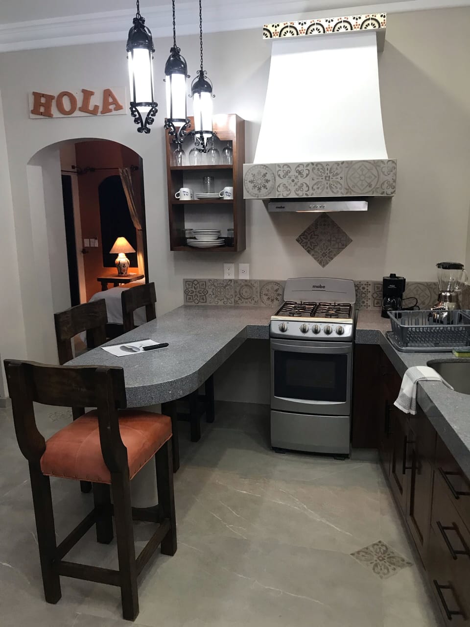 Island style kitchen