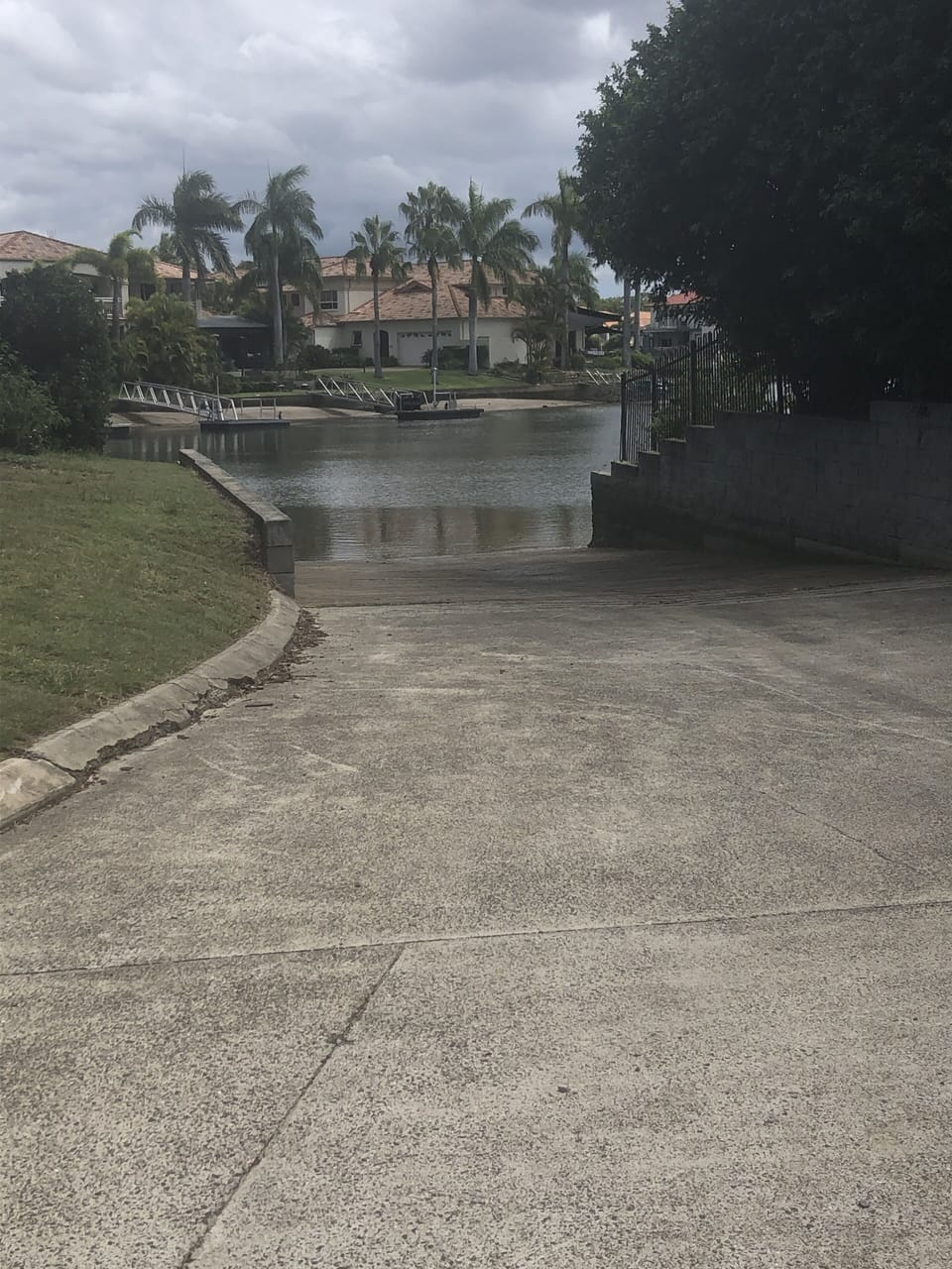 onsite boat ramp for launching your jet ski or boat. 