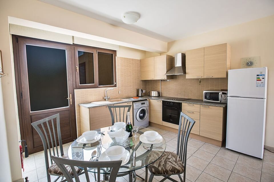 Dining Area with table and chairs to seat 4 people