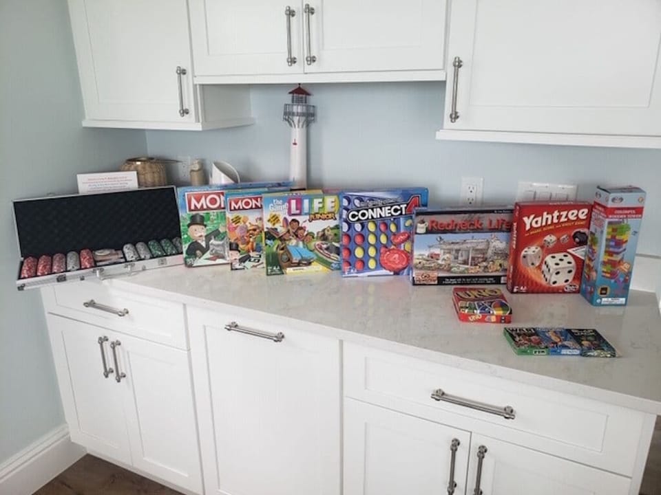 Plenty of games for entertainment