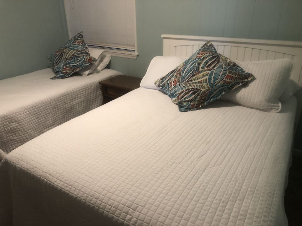 2nd Bedroom has full and twin beds.  