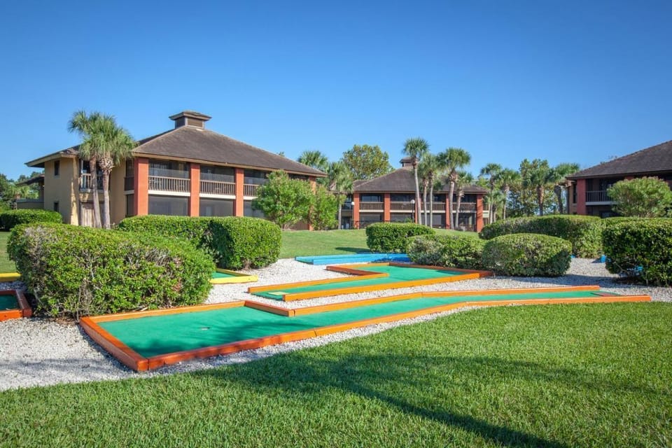 Challenge friends to playful outdoor games on sunny afternoons.