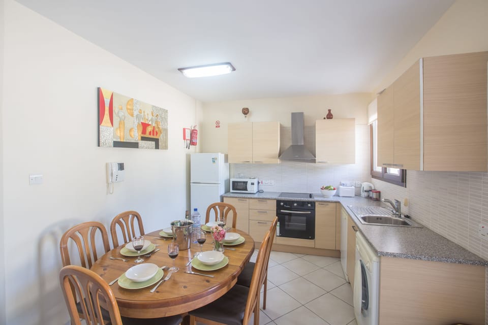 Modern kitchen, fully equipped with all appliances