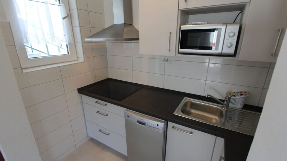 Kitchen and living room
