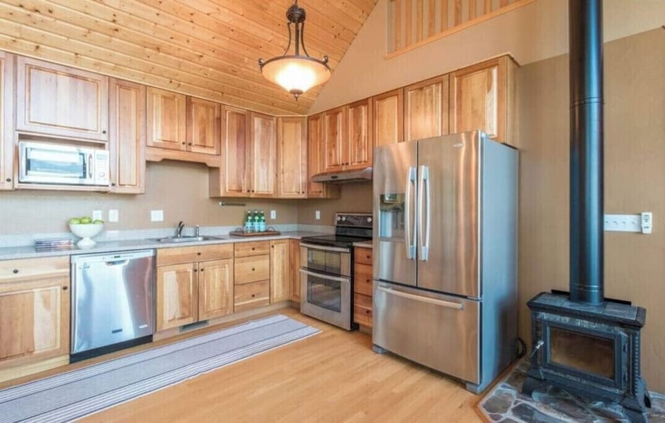 Kitchen in the main house.