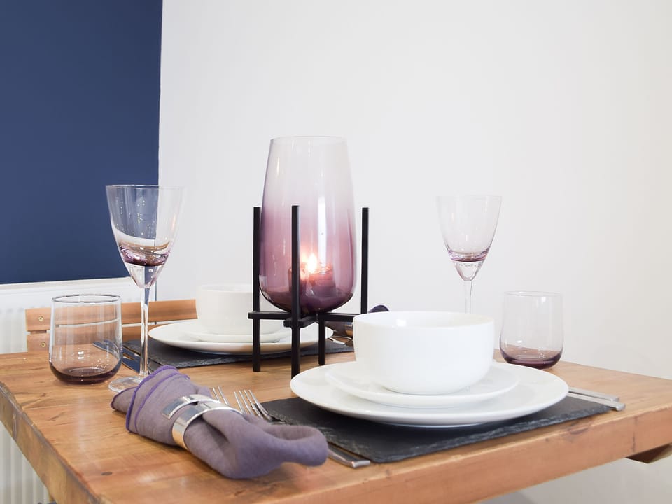 Dining Area | Ravens Walk Apartment, West Cross